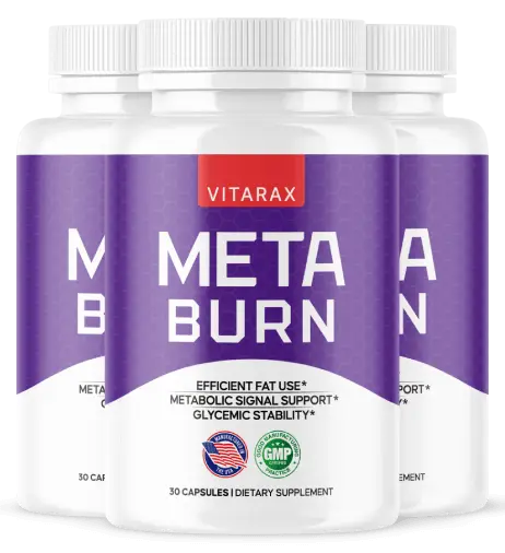MetaBurn capsule bottles for metabolism support
